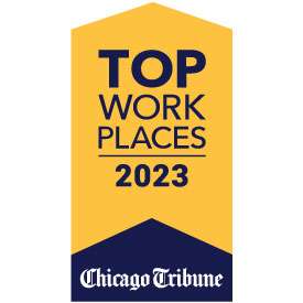 Chicago Tribune Top Places to Work 2023 Logo