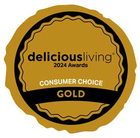 Delicious Living 2024 Awards Consumer Choice Gold