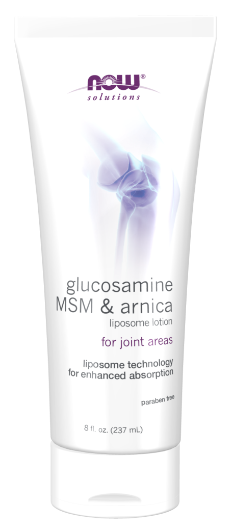 Glucosamine, MSM & Arnica Liposome Lotion - 8 fl. oz. tube front