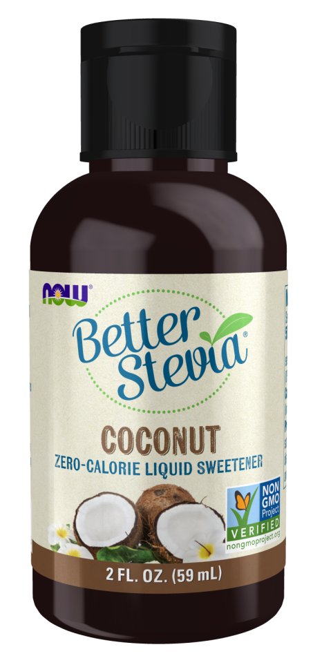 BetterStevia® Liquid, Coconut - 2 fl. oz. Bottle Front