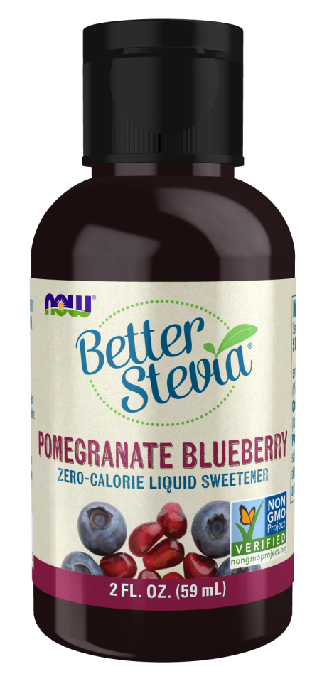 BetterStevia® Liquid, Pomegranate Blueberry - 2 fl. oz. Bottle Front
