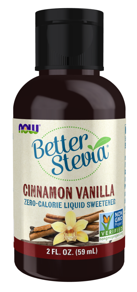 BetterStevia® Cinnamon Vanilla - 2 fl. oz. Bottle Front