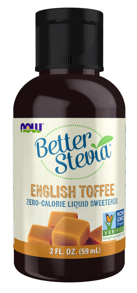 BetterStevia® English Toffee - 2 fl. oz. Bottle Front