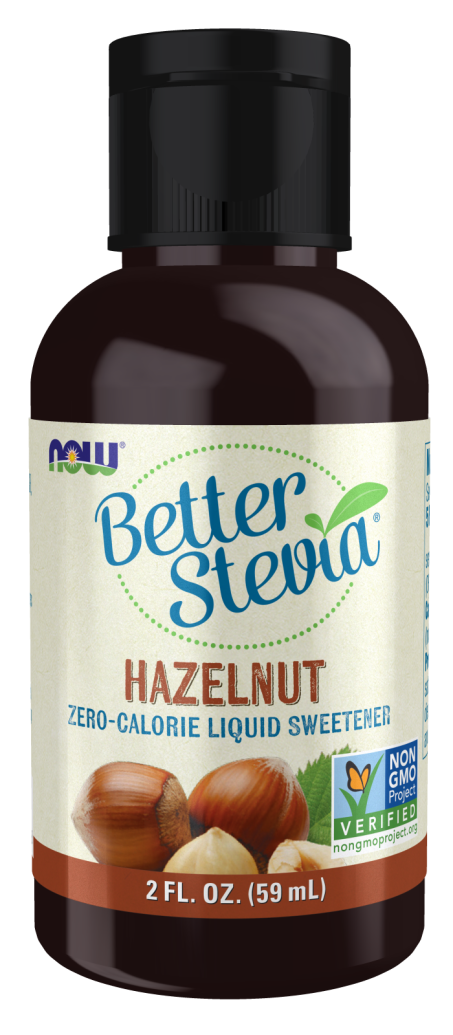 BetterStevia® Liquid, Hazelnut - 2 fl. oz. Bottle Front