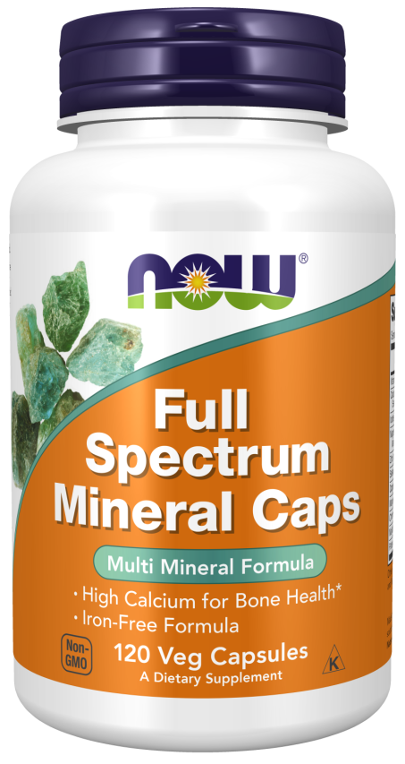 Full Spectrum Mineral Caps - 120 Veg Capsules Bottle Front