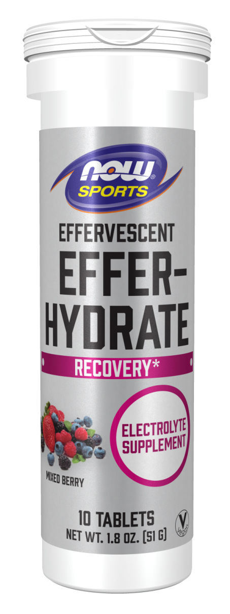 Effer-Hydrate Effervescent Mixed Berry - 10 Tablets/Tube Front
