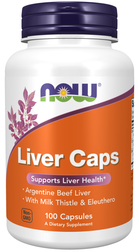 Liver Caps - 100 Capsules Bottle Front