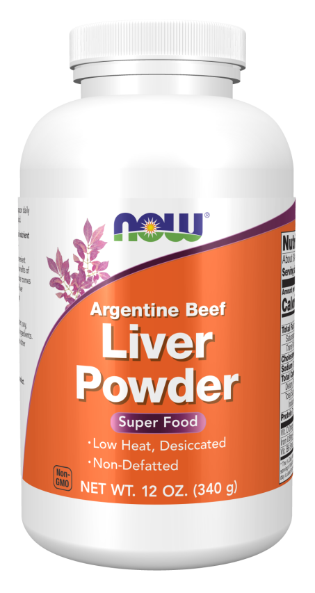 Liver Powder - 12 oz. Bottle Front