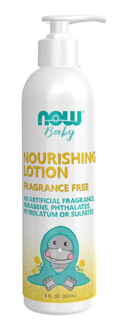 Nourishing Baby Lotion, Fragrance Free - 8 fl. oz. Bottle Front