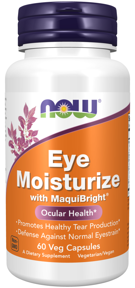 Eye Moisturizer with MaquitBright® - 60 Veg Capsules Bottle Front