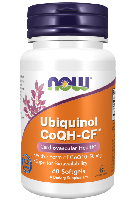 Ubiquinol CoQH-CF™ - 60 Softgels Bottle Front