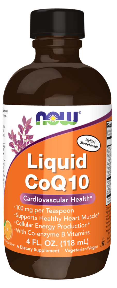 CoQ10 Liquid - 4 fl. oz. Bottle Front