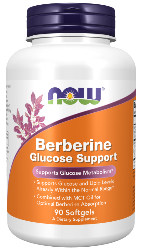 Berberine Glucose Support - 90 Softgels Bottle Front