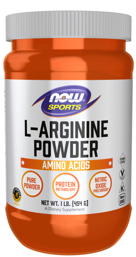 L-Arginine Powder - 1 lb. Bottle Front