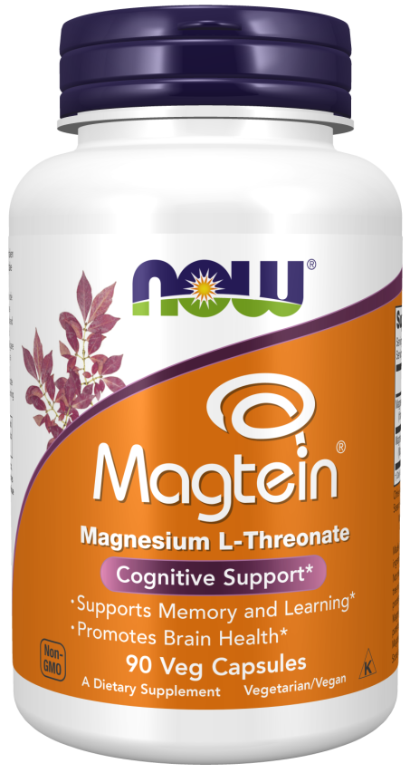 Magtein™- 90 Veg Capsules Bottle Front