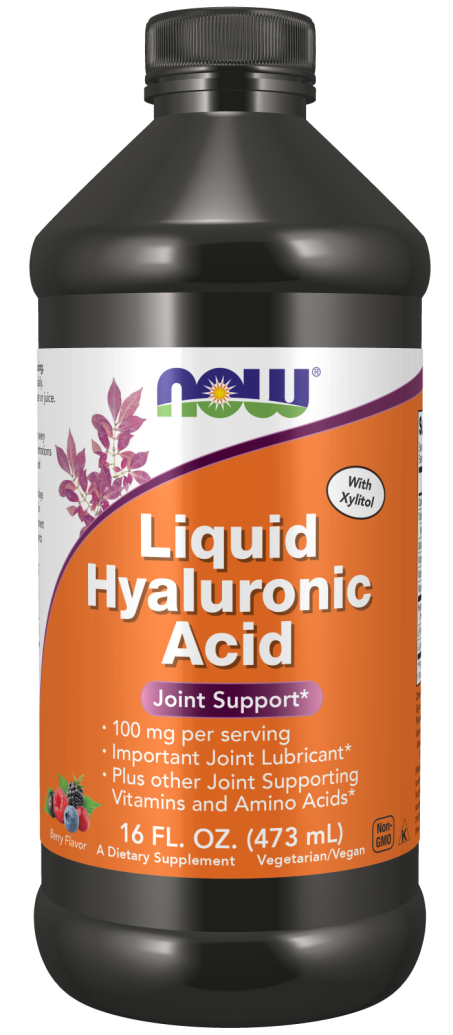 Hyaluronic Acid 100 mg Liquid - 16 fl. oz. Bottle Front