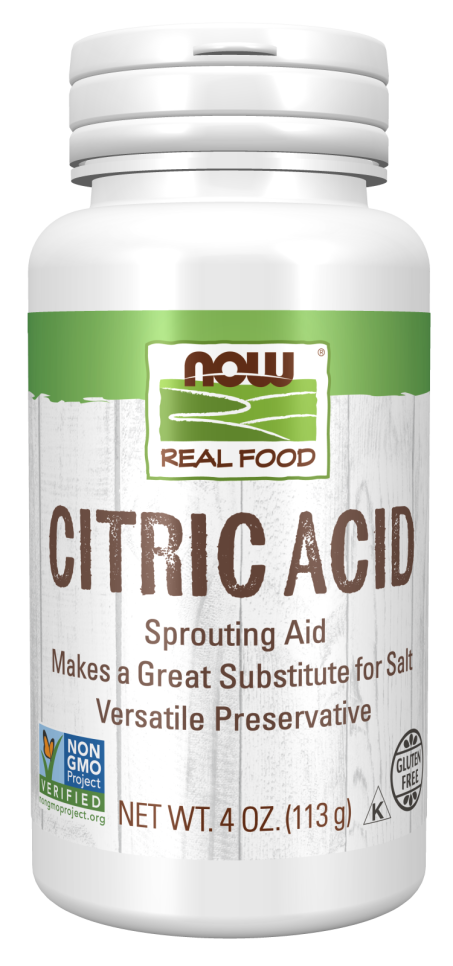 Citric Acid - 4 oz. Bottle Front