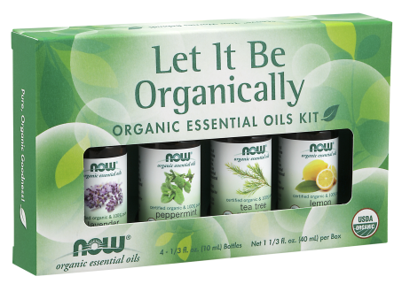 Let It Be Organically Organic Essential Oils Kit Box Front