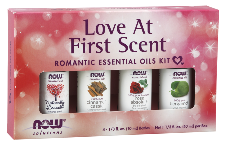 Love At First Scent Essential Oils Kit Box Front