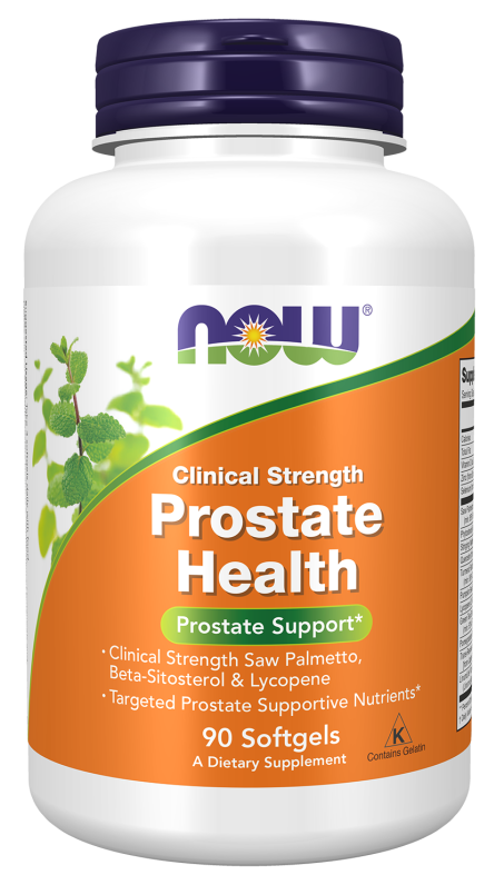Prostate Health Clinical Strength - 90 Softgels Bottle Front