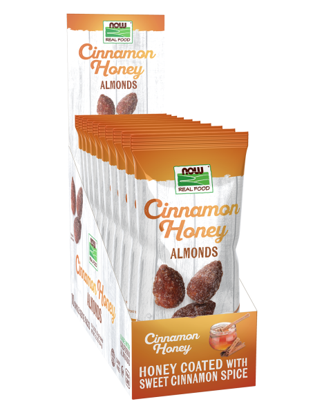 Almonds, Cinnamon Honey - 10 - 1.25 oz. (35g) Packets container front
