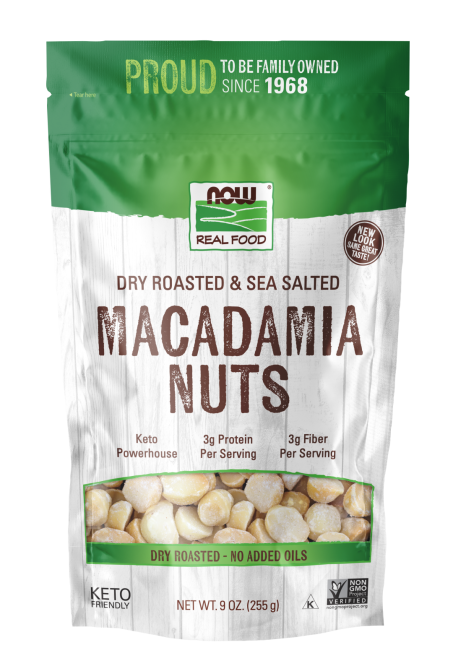 Macadamia Nuts, Dry Roasted & Salted - 9 oz
