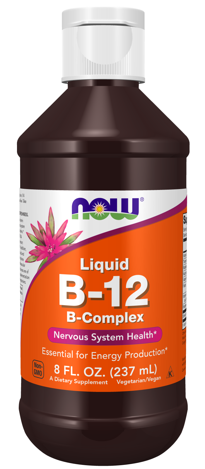  Vitamin B-12 Complex Liquid - 8 oz. Bottle