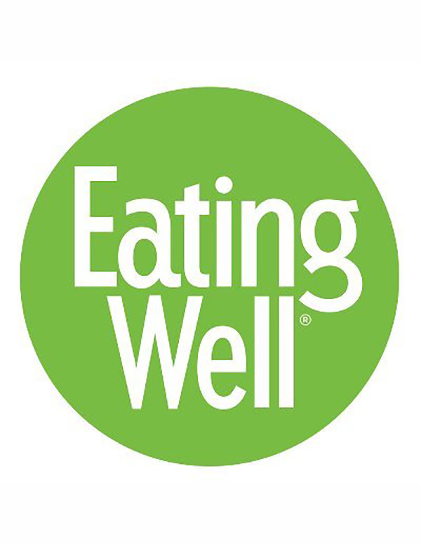 Eating Well logo - Eating over Well in a white, san-serif font within a green circle
