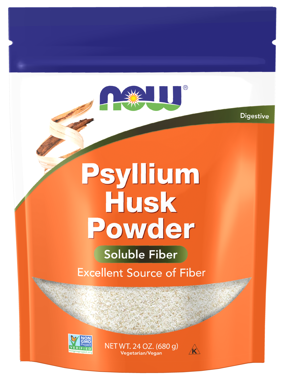 Psyllium Husk Powder - 24 oz. Bag Front