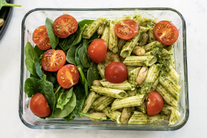 pesto pasta Lunchable