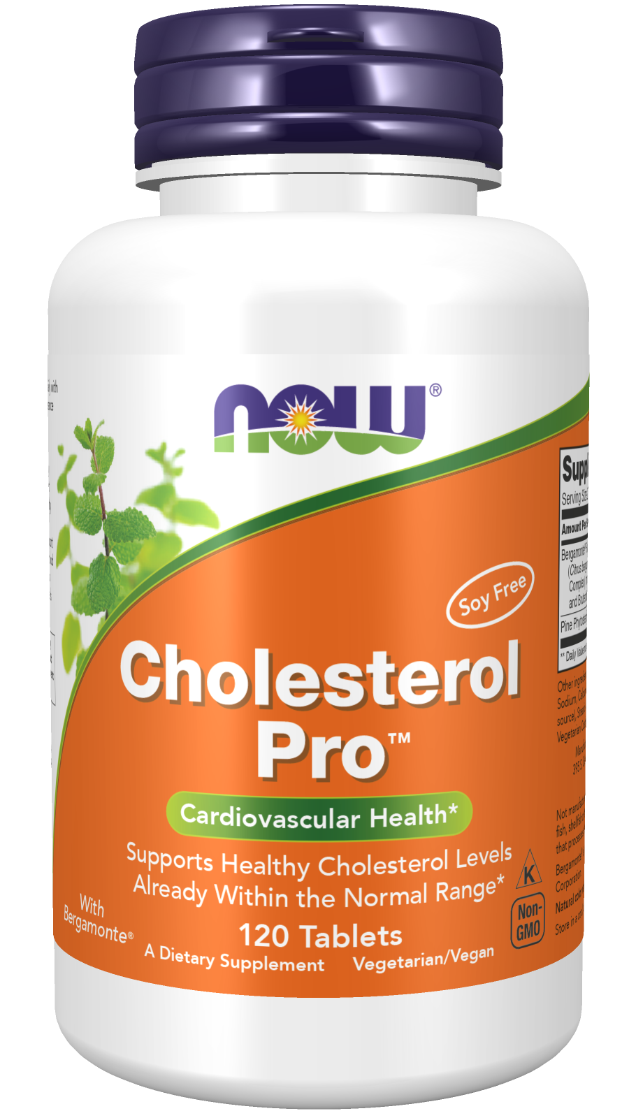  Cholesterol Pro™ - 120 Tablets Bottle Front