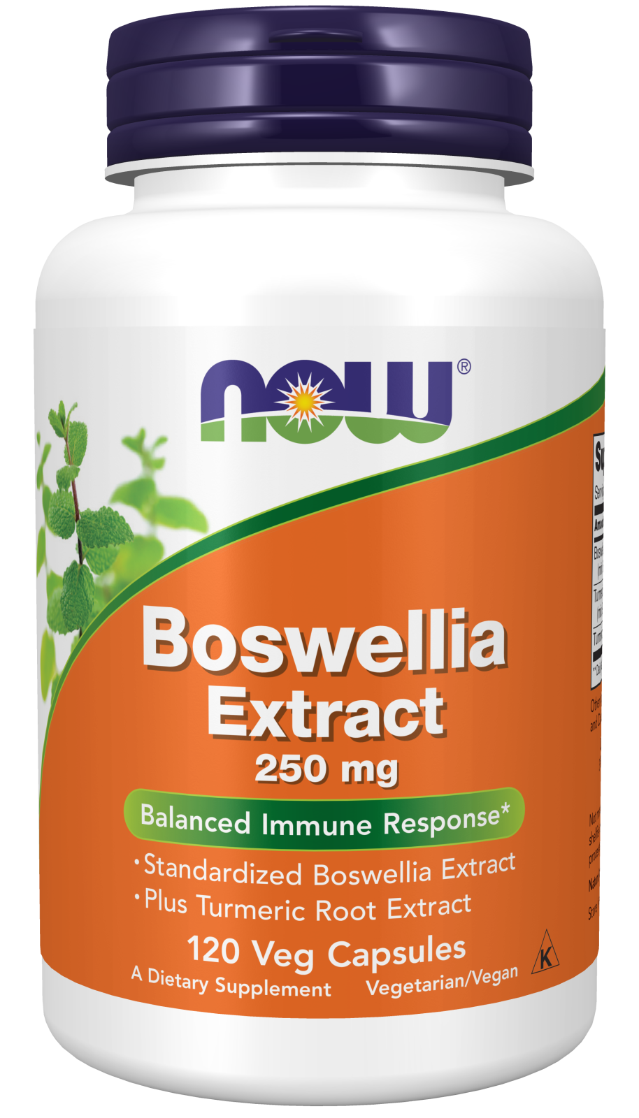 Boswellia Extract 250 mg Veg Capsules