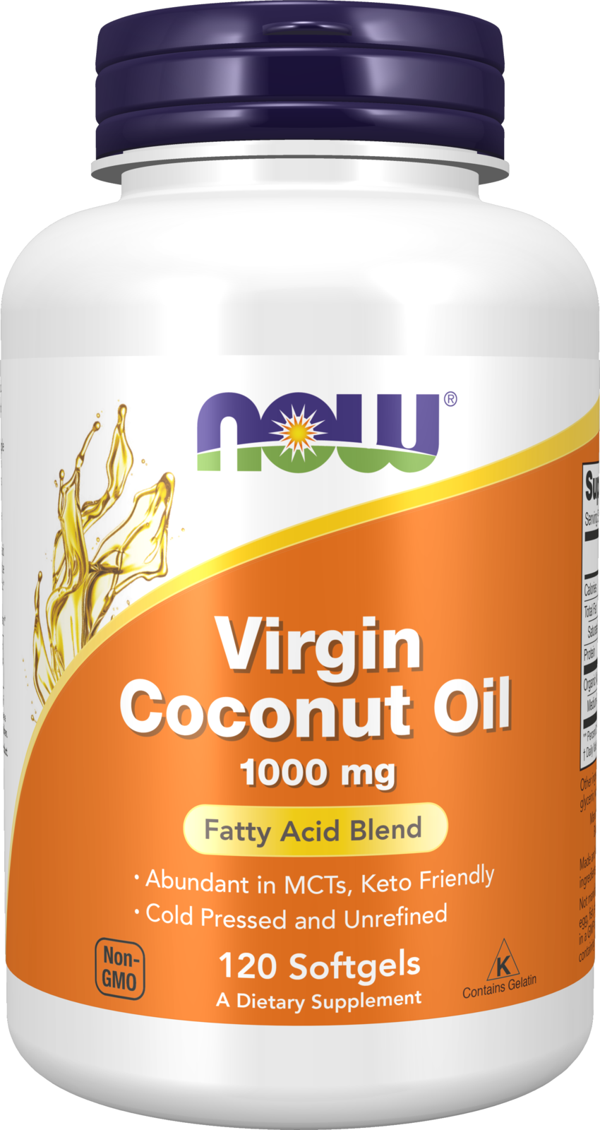 Virgin Coconut Oil 1000 mg Softgels