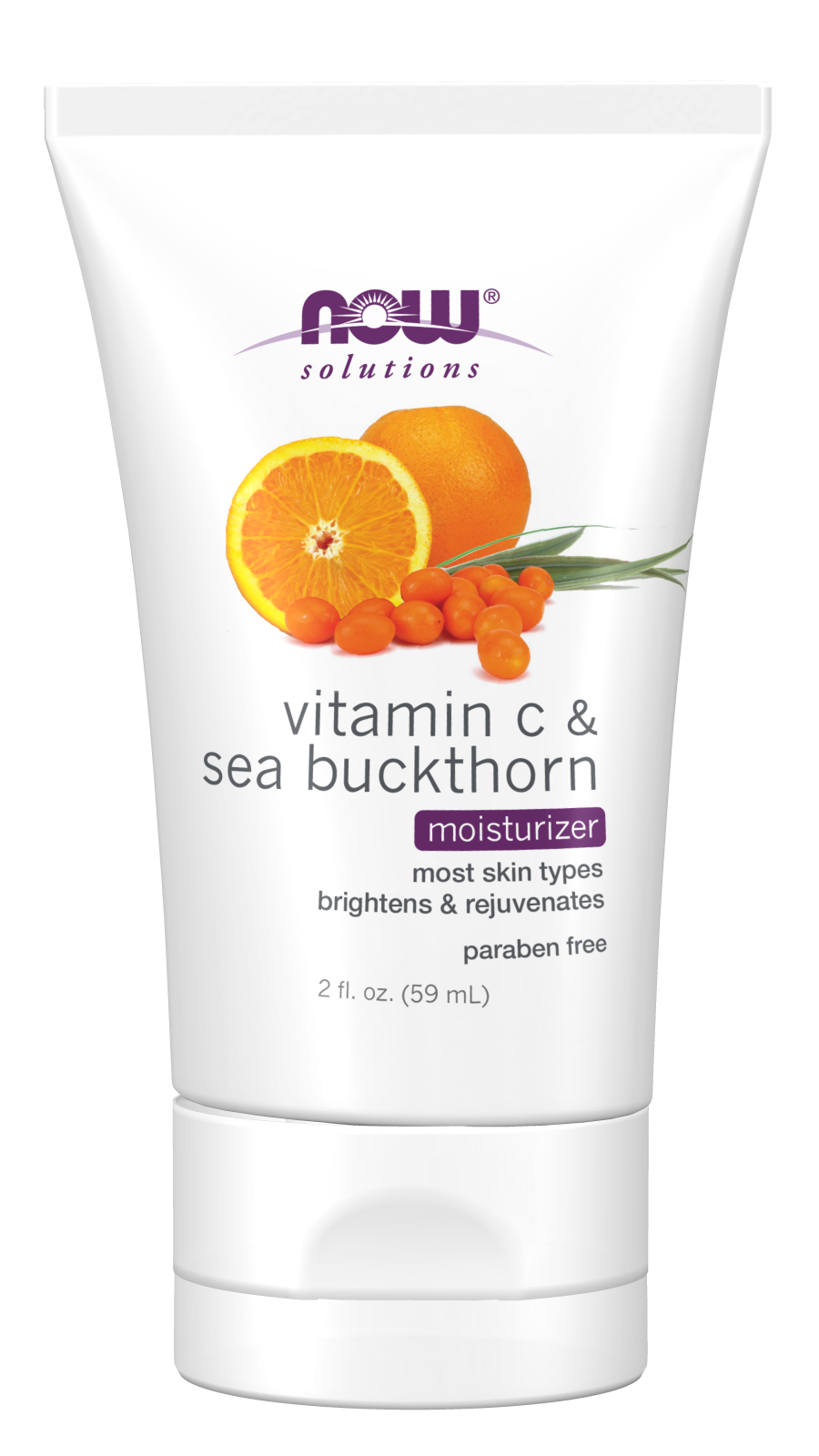 Squeeze tube of Vitamin C & Sea Buckthorn - 2 fl. oz. Tube Front