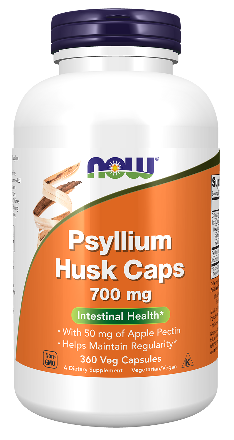 Psyllium Husk 700 mg Veg Capsules Bottle