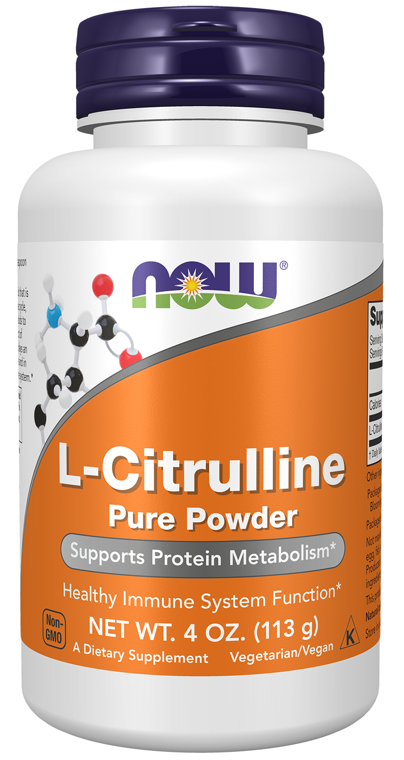 L-Citrulline Pure Powder - 4 oz. Bottle Front