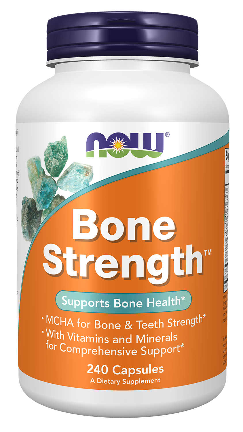 Bone Strength™ - 240 Capsules Bottle Front