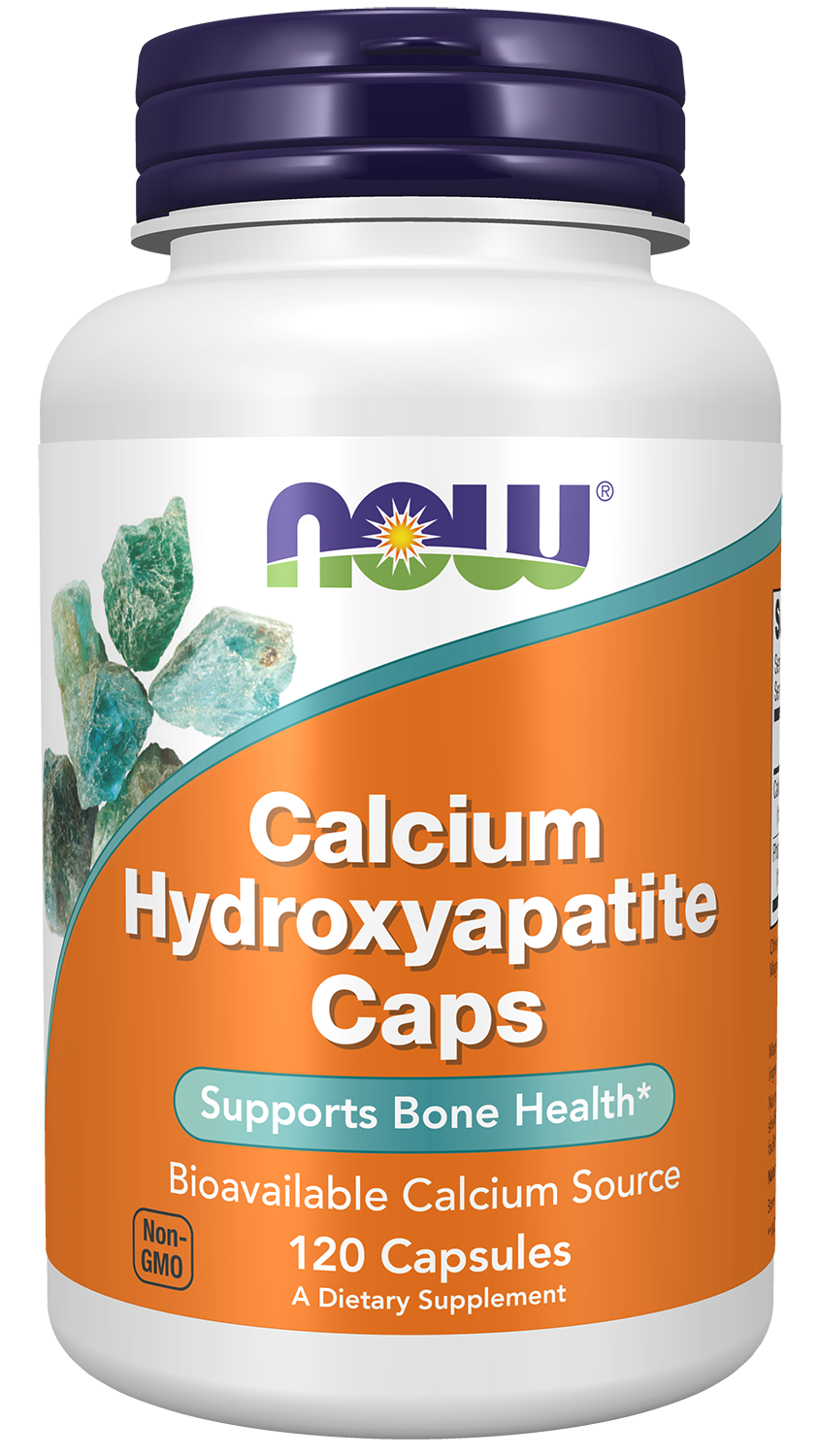 Calcium Hydroxyapatite - 120 Capsules Bottle Front