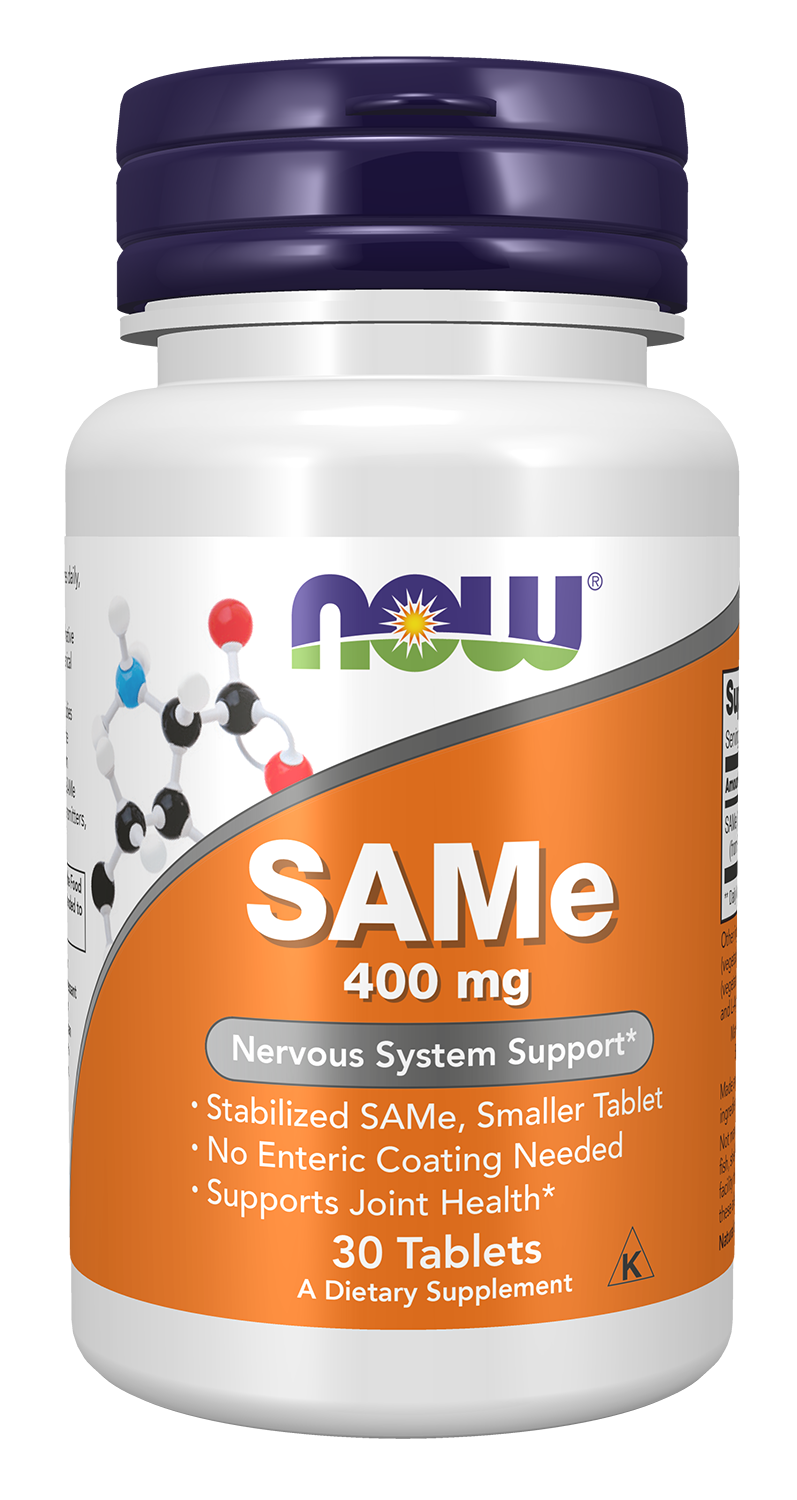 SAMe 400 mg - 30 Tablets Bottle Front
