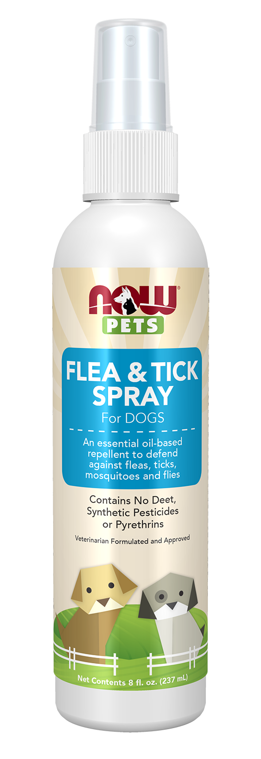 Flea & Tick Spray for Dogs - 8 fl. oz. Spray Bottle Front