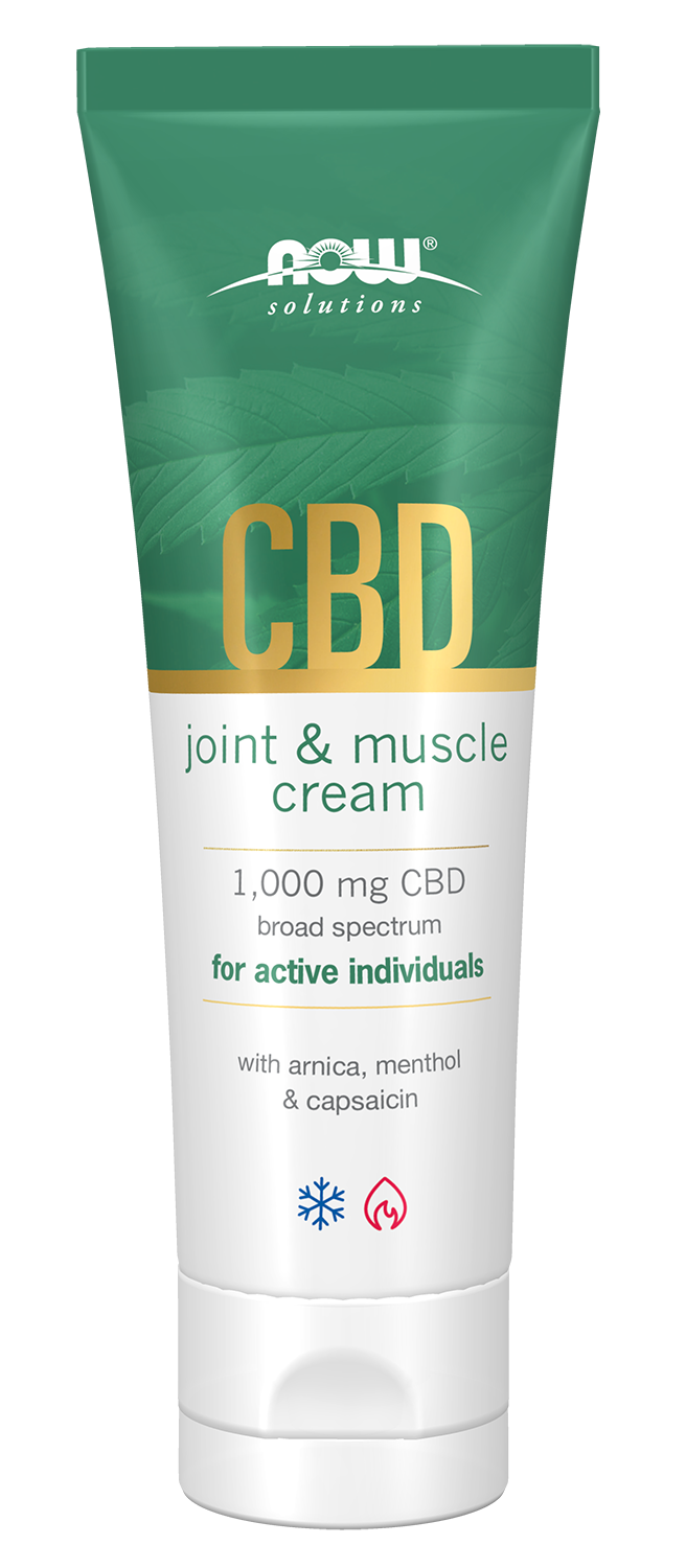 CBD Joint & Muscle Cream - 4 fl. oz. Tube Front