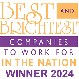 Best and Brightest Companies to work for in the Nation Winner 2024 Logo