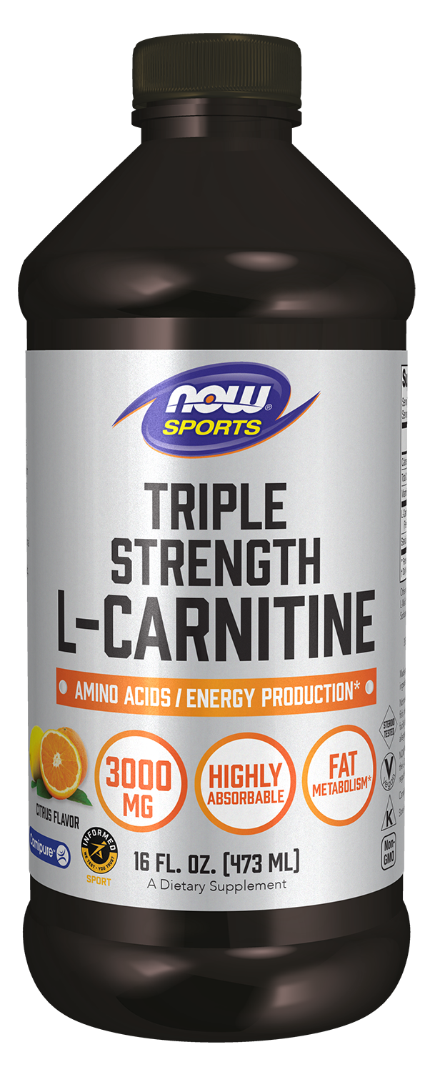 L-Carnitine, Triple Strength Liquid - 16 fl. oz. Bottle Front