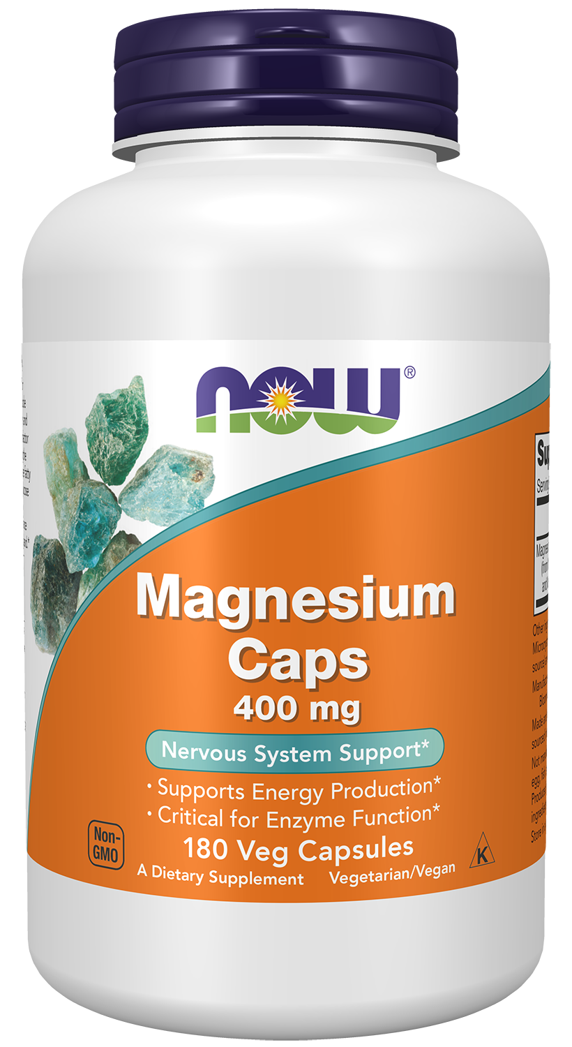 Magnesium Glycinate with BioPerine® Veg Capsules | NOW Foods