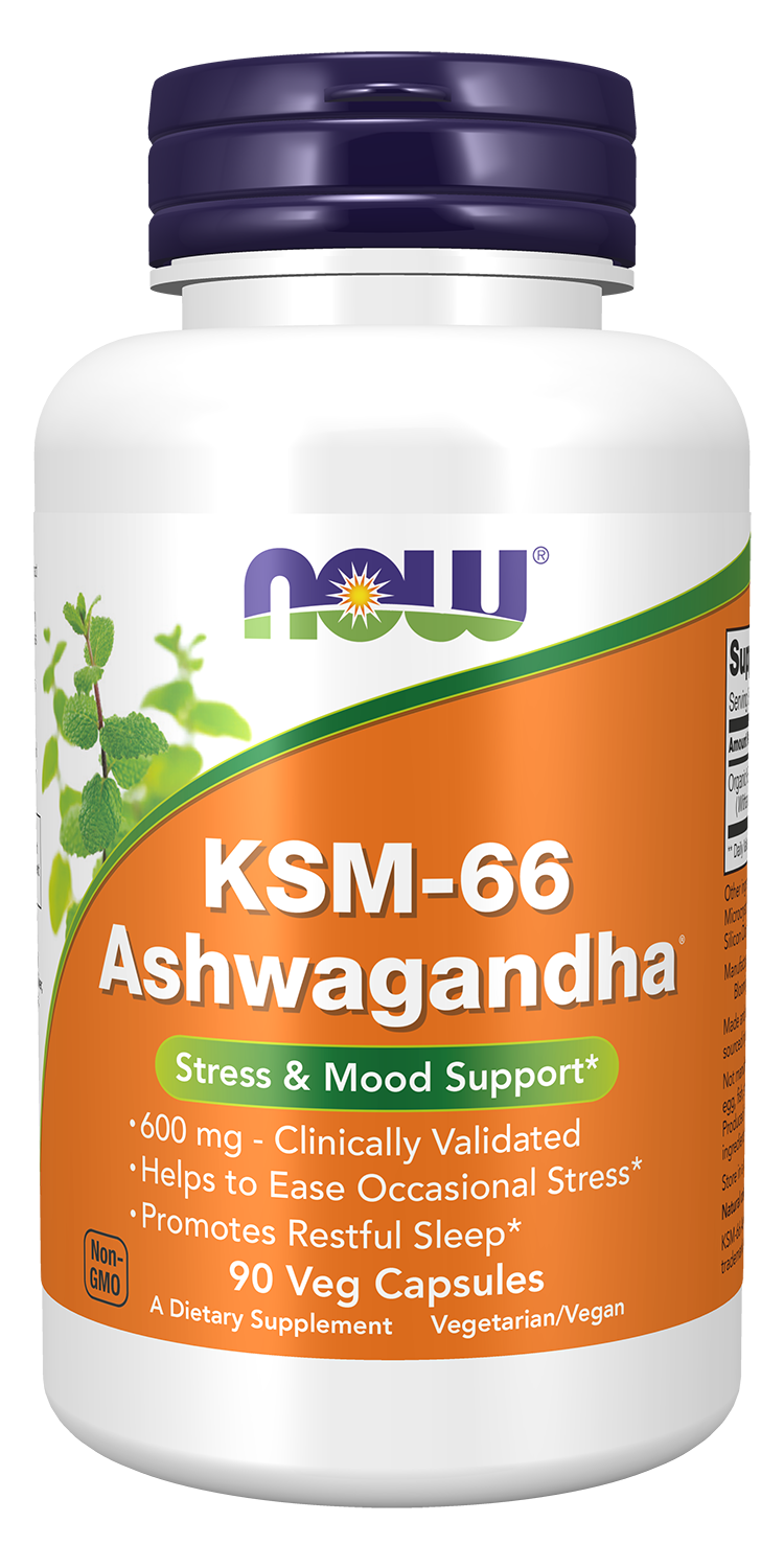 KSM-66 Ashwagandha® - 90 Veg Capsules bottle front