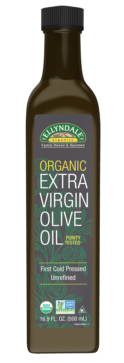 Extra Virgin Olive Oil 16.9 oz. Glass Bottle Front