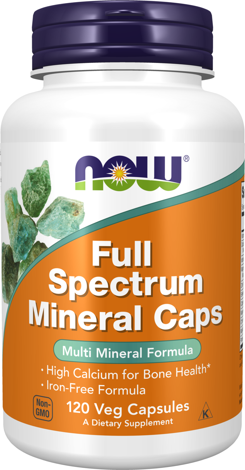 Full Spectrum Mineral Caps - 120 Veg Capsules Bottle Front