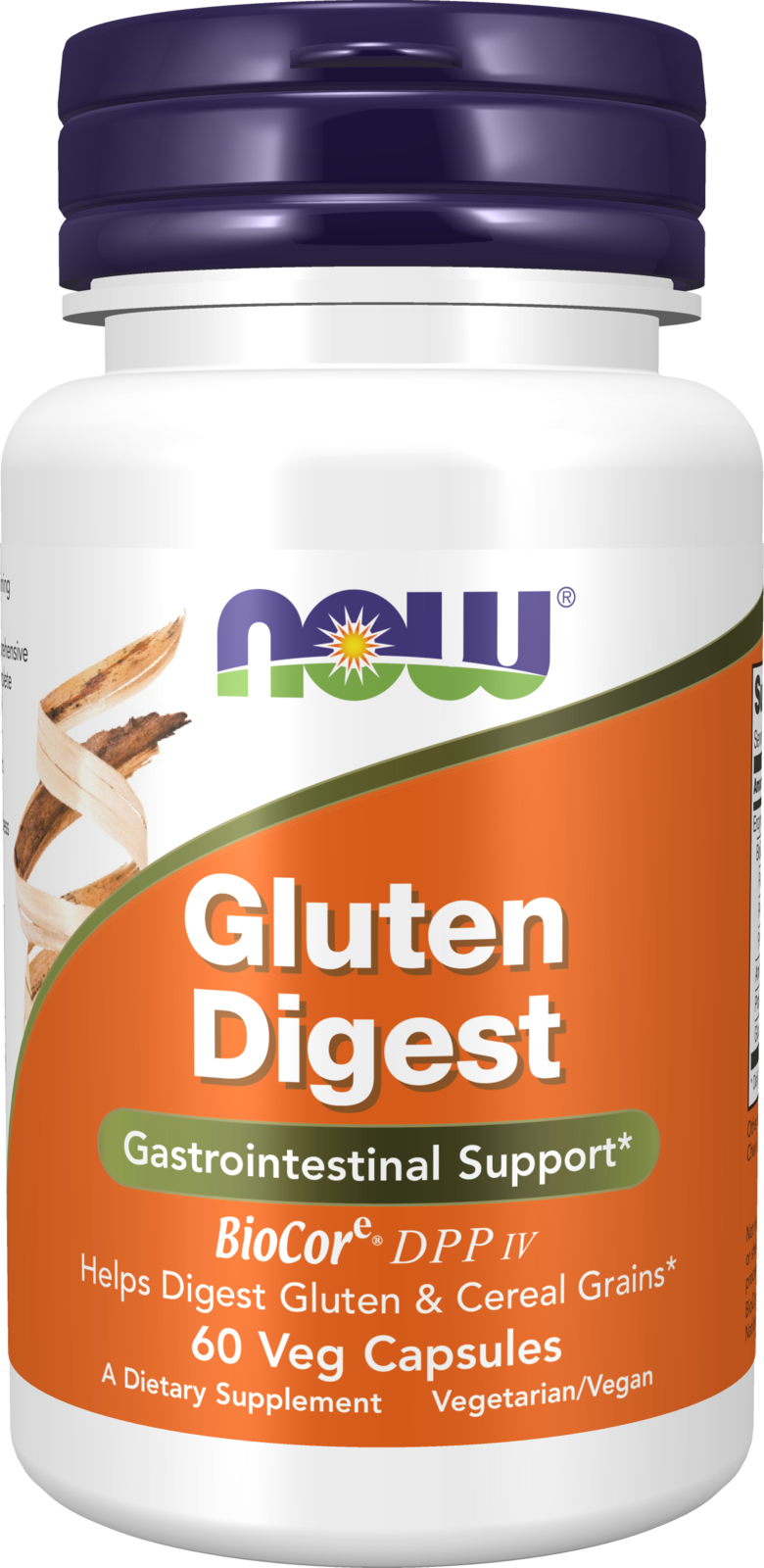 Gluten Digest - 60 Veg Capsules Bottle Front