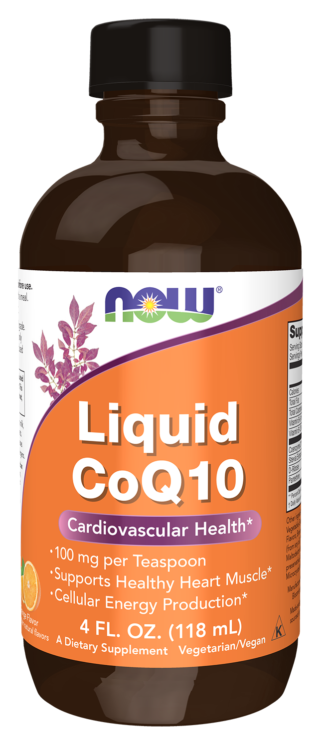 CoQ10 Liquid - 4 fl. oz. Bottle Front