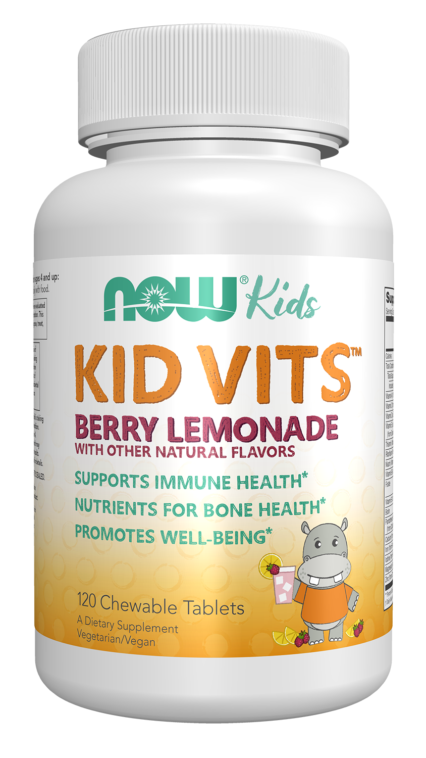 Kid Vits™ Berry Blast - 120 Chewables Bottle Front